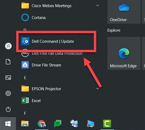 dell command update app